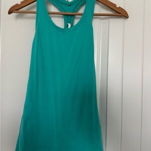 Lululemon Teal Razorback Tank